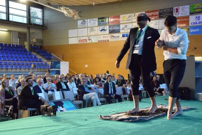 Unas 650 personas han asistido en La Seu a la Trobada Empresarial.