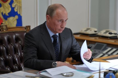 El president de Rússia, Vladímir Putin

Data de publicació: dissabte 23 d'abril del 2022, 18:16

Localització: Moscou

Autor: