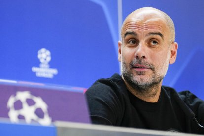 Pep Guardiola, entrenador català del Manchester City.