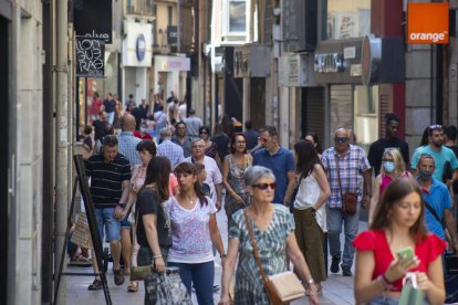 Imatge d’arxiu de l’Eix Comercial de Lleida.