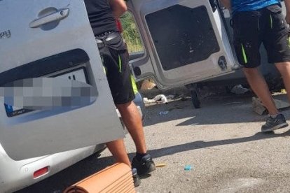 El vertido se produjo el pasado 4 de agosto, en la partida Torres de Sanui de Lleida. 