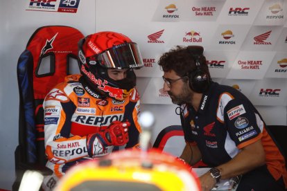 ##Márquez no posa límits, però sap que l'objectiu és 