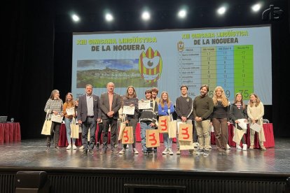 Els alumnes de l'Escola Pia de Balaguer, guanyadors de la XIII Gimcana Lingüística