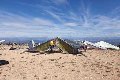 Àger acull aquesta setmana una competició amb 50 pilots