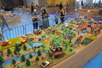 El diorama dedicat a la banqueta del Canal.