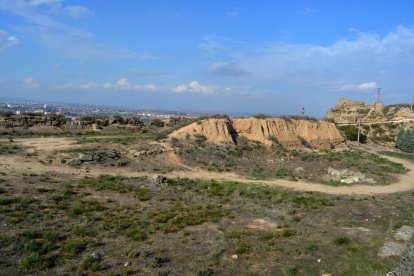 Una vista del Baluard del Rei de la Seu Vella