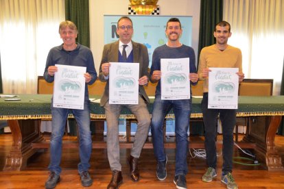 La presentació de la cursa va tenir lloc ahir a l’ajuntament.