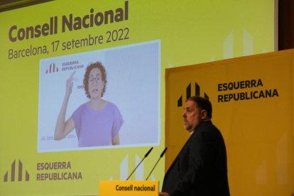 Marta Rovira, que hi va participar telemàticament, va instar Junts a “tancar” els seus debats interns.