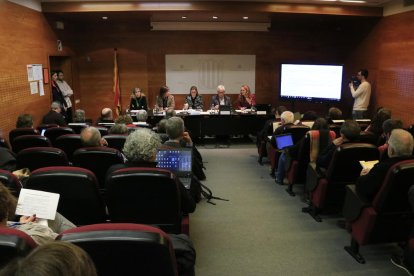 Sessió del Consell Escolar de Catalunya, on s'ha presentat un informe sobre les tardes de setembre.