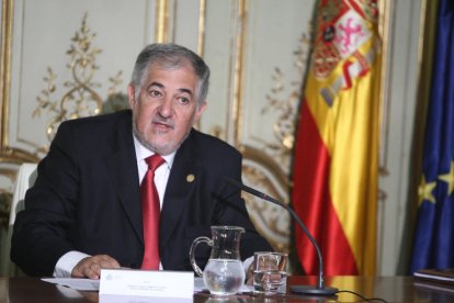 El nuevo presidente del Tribunal Constitucional, el magistrado progresista Cándido Conde-Pumpido.