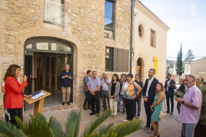 La consellera Vilagrà va presidir l’acte d’inauguració.