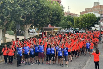 La ruta va començar cap a les 21.00 hores de dijous a la plaça del Terrall.