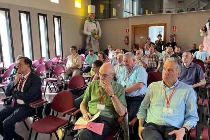 Inauguración del curso, ayer en el consell comarcal de la Noguera.