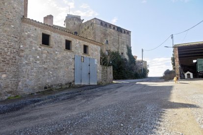 Imagen del vial que se mejorará en L’Aranyó. 