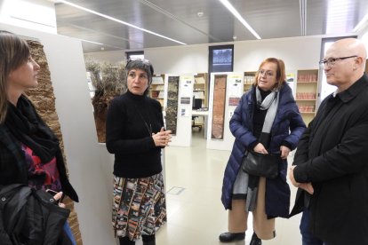 Visita al Centro del Institut Cartogràfic i Geològic en Tremp. 