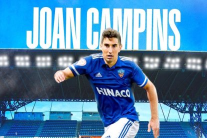 Joan Campins, nou fitxatge del Lleida Esportiu