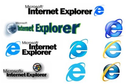 Así ha evolucionado el logo de Internet Explorer a lo largo del tiempo.