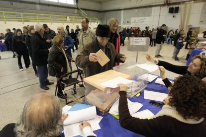 Quants votants hi havia a Lleida a les generals de fa quatre anys? I ara?