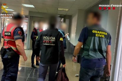 Operació policial del novembre passat a Albània.