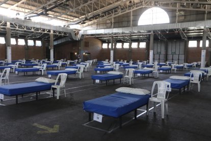 El pabellón 3 de la Fira tiene capacidad para 122 personas. 