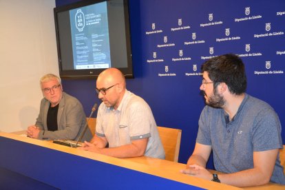 La presentació del festival Vianda, ahir a la diputació de Lleida.