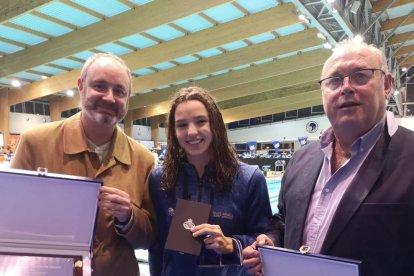 Jordi Ticó, Emma Carrasco y Jordi Cadens, premiados por la RFEN.