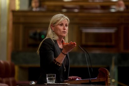 La diputada del PSOE Montse Mínguez.