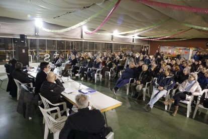 Reunió sobre el projecte que es va celebrar a Rufea fa uns dies.