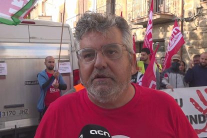 El secretari general de UGT-FICA, Xavier Perelló,