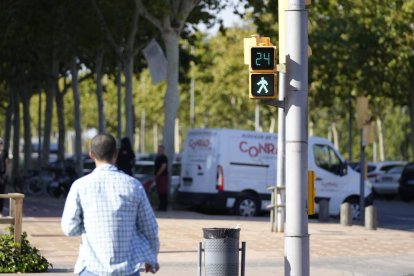 Un nuevo semáforo junto al campus de Cappont.