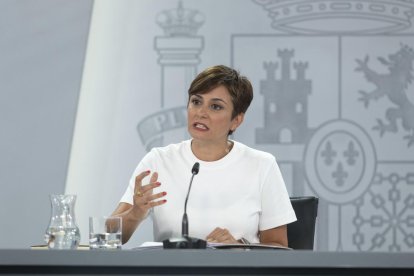 La ministra portaveu del Govern espanyol, Isabel Rodríguez.