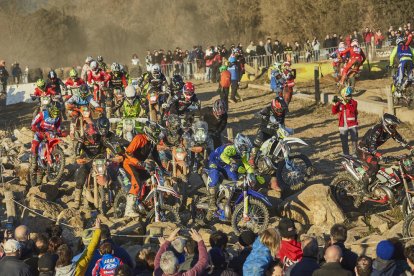 Un momento de la espectacular Xtrem Race que se disputó ayer.