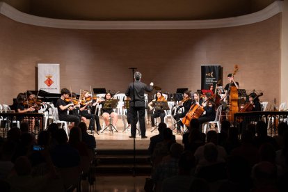 Concierto de fin de curso en el Conservatori de Música de Cervera