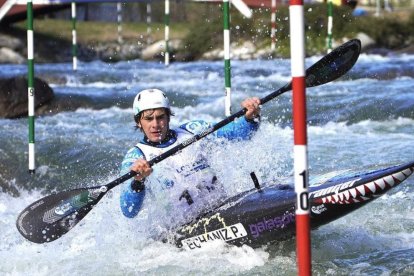 Pau Echaniz va superar l’eliminatòria de K1.