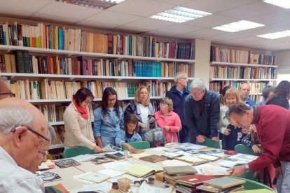 L’arxiu de la Fundació Oró, un dels punts de la ruta guiada.