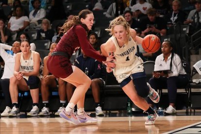 Cameron Swartz, durante un partido de esta temporada con la universidad de Georgia Tech.