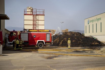 Efectius d’emergències ahir a Vallfogona de Balaguer.