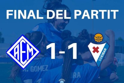 Escolta la retransmissió de l'AEM 1 - Eibar 1 i del Atlético Saguntino 4 - Lleida 0 a #LleidaEnJoc