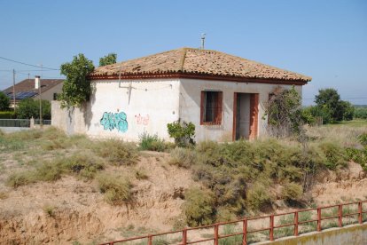 L’antiga caseta del Canal d’Urgell.