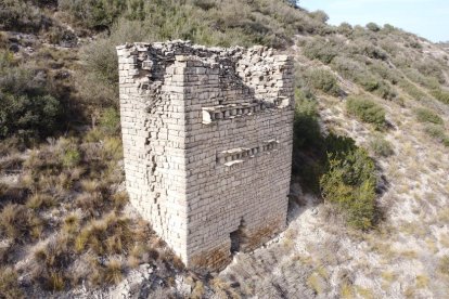 Piden la recuperación del único palomar de piedra seca de la Segarra