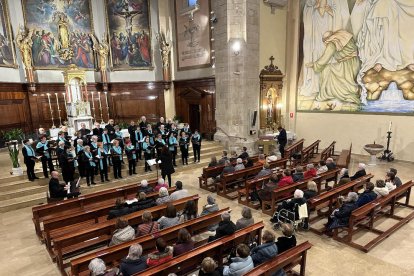 L'Orfeó Terrall de les Borges ofereix un concert a l'església de Juneda