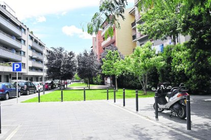 La plaza Codina de La Seu d’Urgell. 