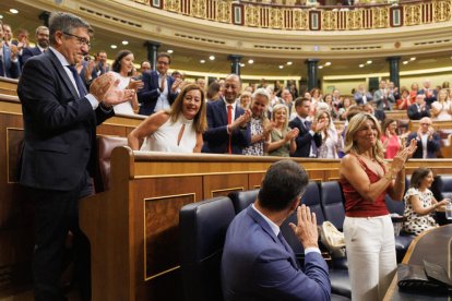 La socialista Francina Armengol, elegida nova presidenta del Congrés