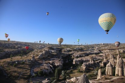 El accidente se produjo el martes en la región de Capadocia, en el centro de Turquía.