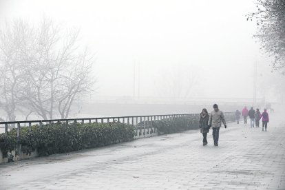 Boira baixa a Lleida ciutat