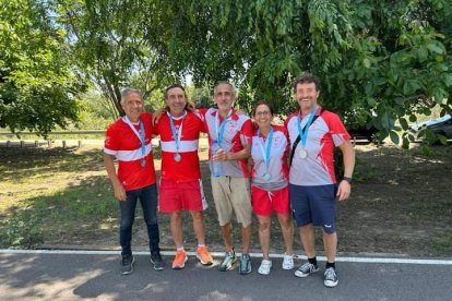 L'equip màster del Sícoris, al Descens Internacional del Xúquer