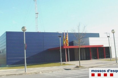 Imatge d’arxiu de la comissaria dels Mossos a Ponts.