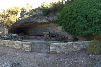 Una de las fincas de la entidad Trenca en Les Garrigues.