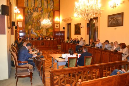 Pleno de la Diputació de Lleida del mes de octubre del 2022.