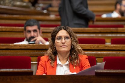 La consellera de Presidència de la Generalitat, Laura Vilagrà.